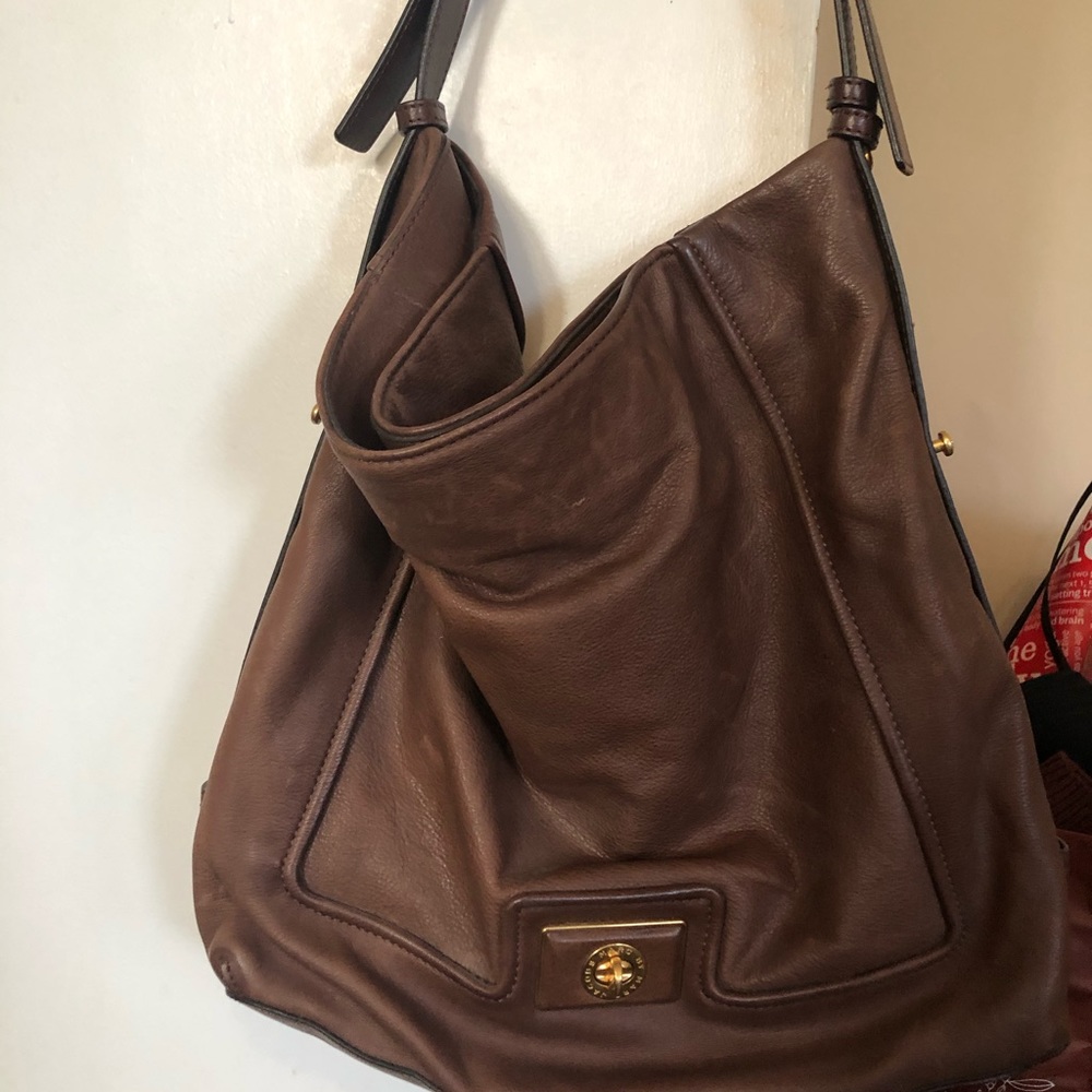 Marc Jacobs Brown Leather Bag